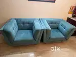 Sofa set ( 3  + 1 + 1) with Centre Table