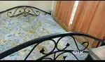 Double king size steel bed