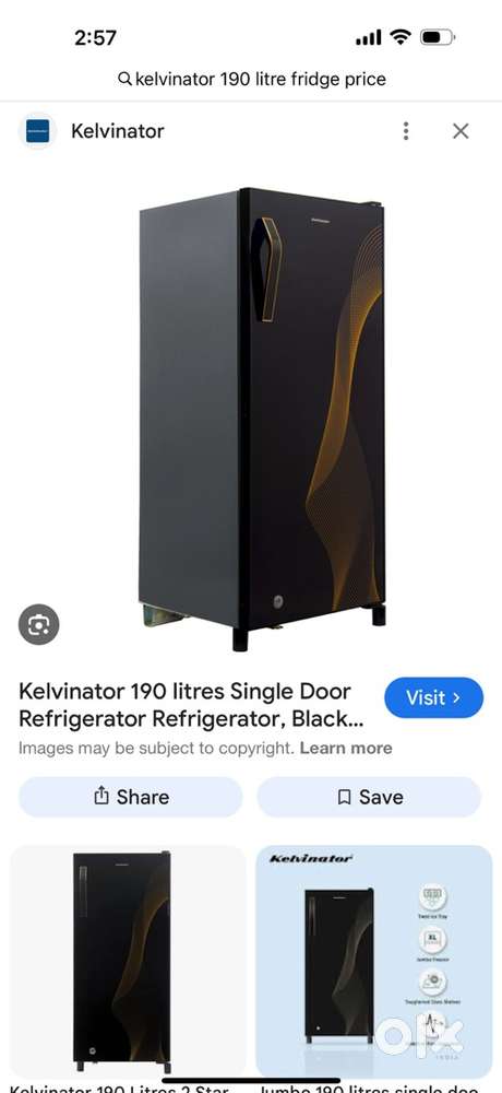 Brand new Kelvinator 190 litre fridge