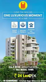 RAJMAHAL GREEN TOWN 2 BHK FLAT