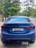 Hyundai Elantra 2012-15 lip spoiler and diffuser combo