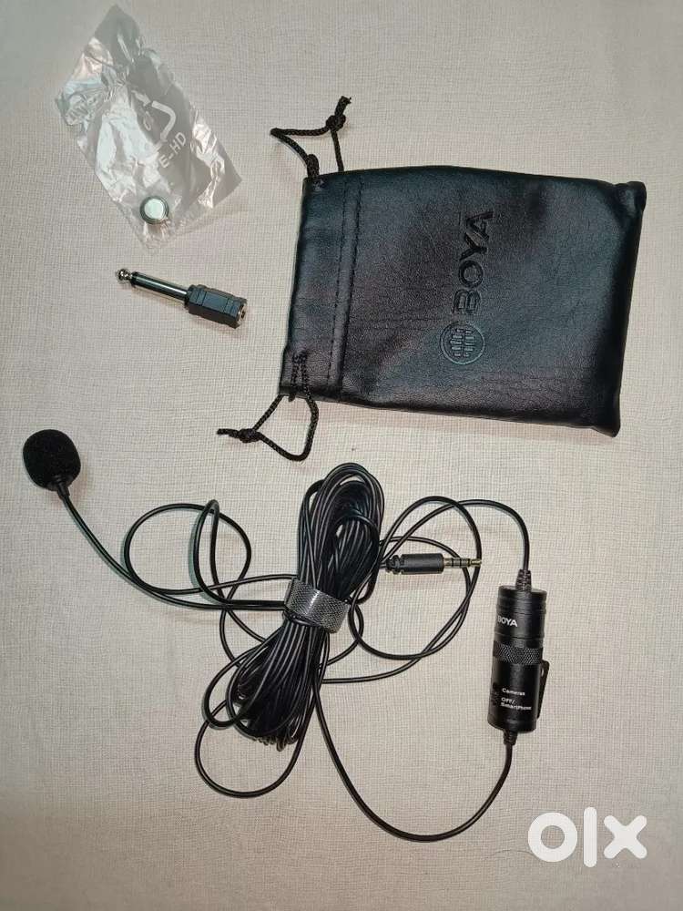 Boya BY-M1 Lavalier Microphone – Universal, Clear Audio