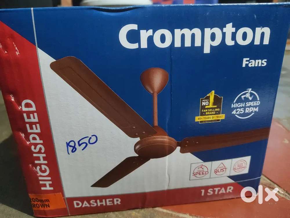 Crompton Ceiling Fan – Brand New, Unused (Sealed unopen Box with bill)
