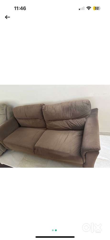 Good condition three seater sofa