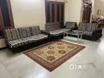 8 seater sofa and table for sale, comfortable and in great condition
