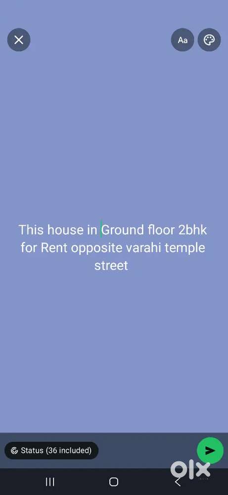 2bhk house for rent in konthamuru