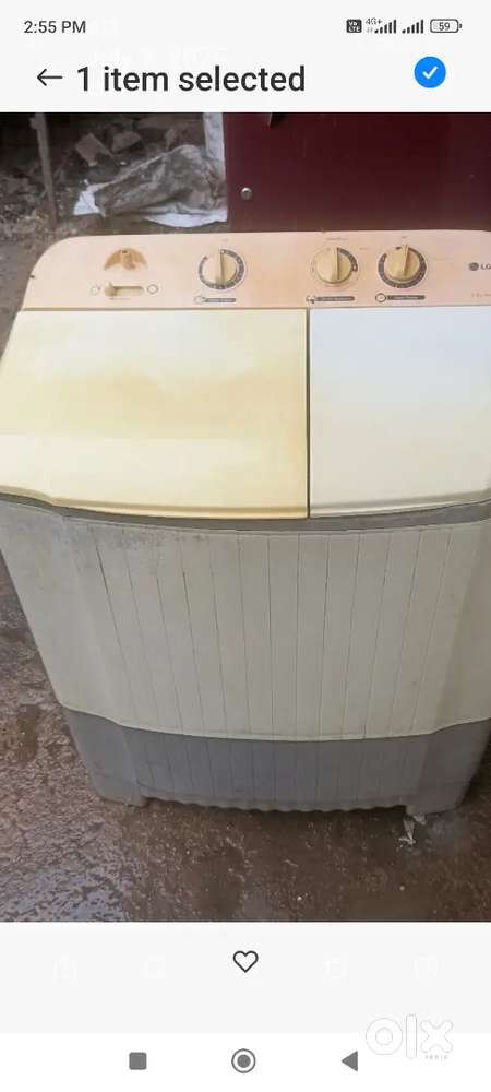 LG. WASING. M. 6.5 KG.