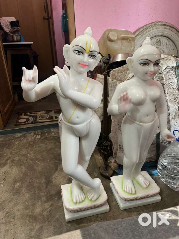 Radha krishna marble murti