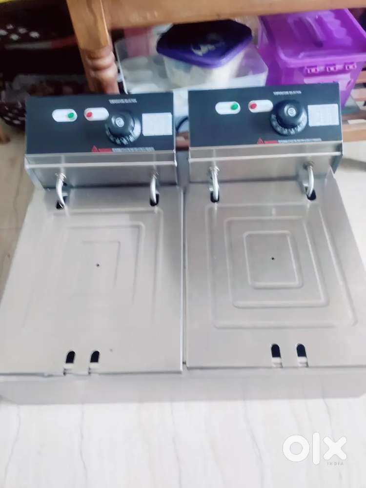 2 in 1 electric deep fryer