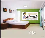 spacious 1BHK fully furnished Ground floor house