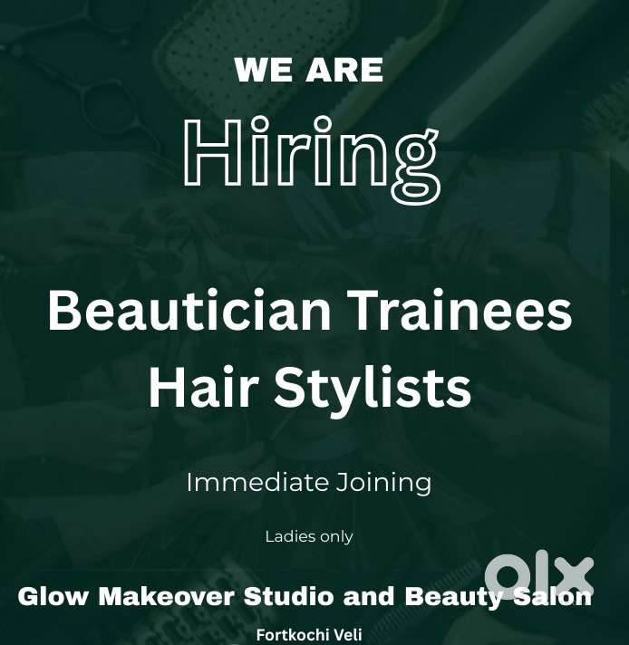 Beautician trainees Required