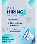 NBFC FIELD COLLECTION EXICUTIVES