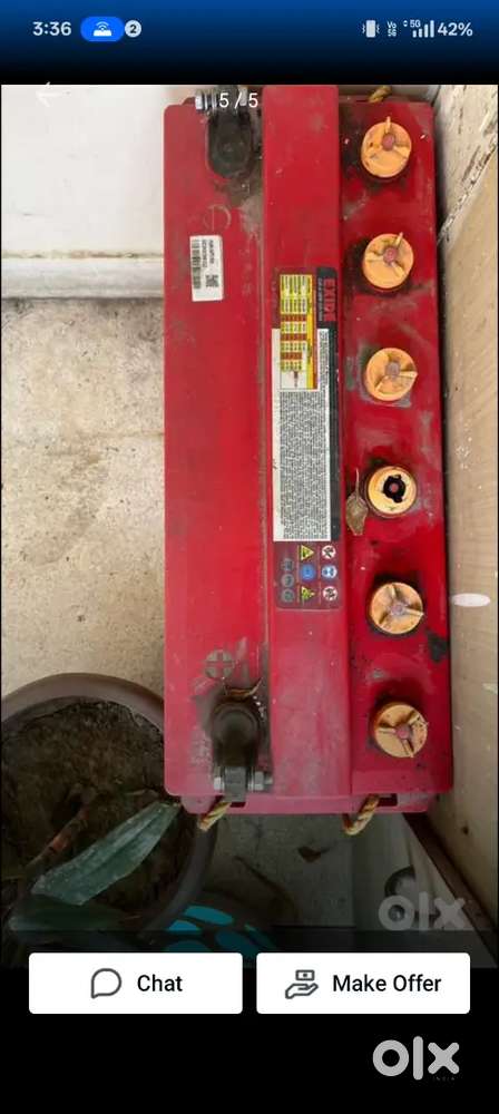 Invert battery