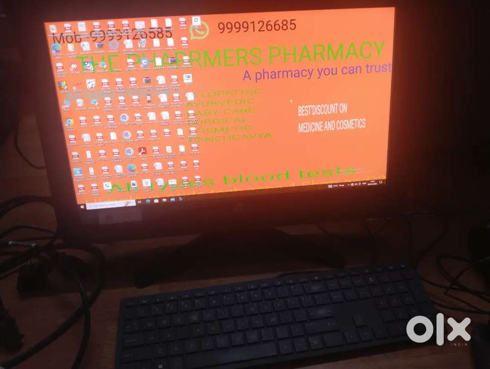 HP all in one desktops (2) for sale/rent, in excellent condition