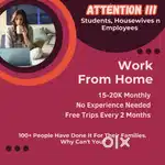 Work from home   Part time job
