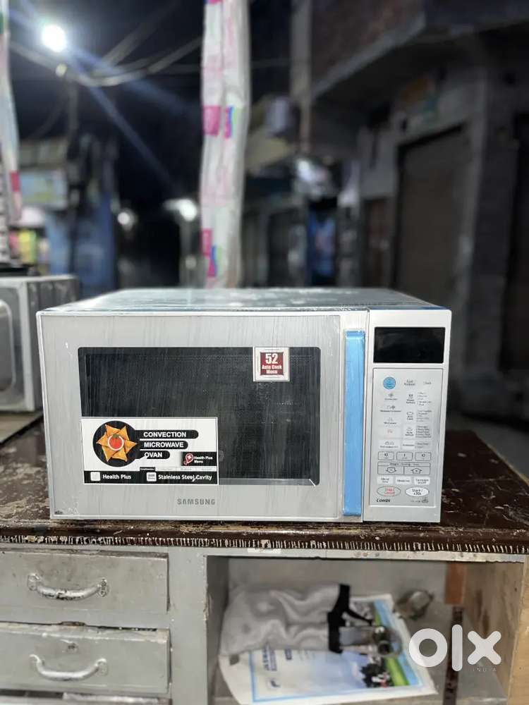 Microwave with grill convection washing machine