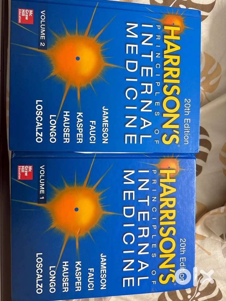 Harrisons textbook of medicine 20th edition(unused)