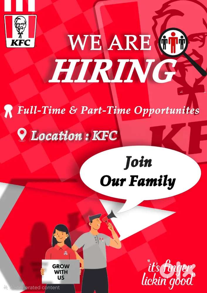 Kfc iritty team member