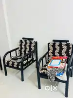 Sofa set and bed good condition