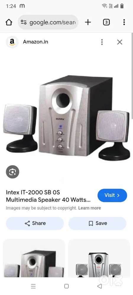 Intex speaker