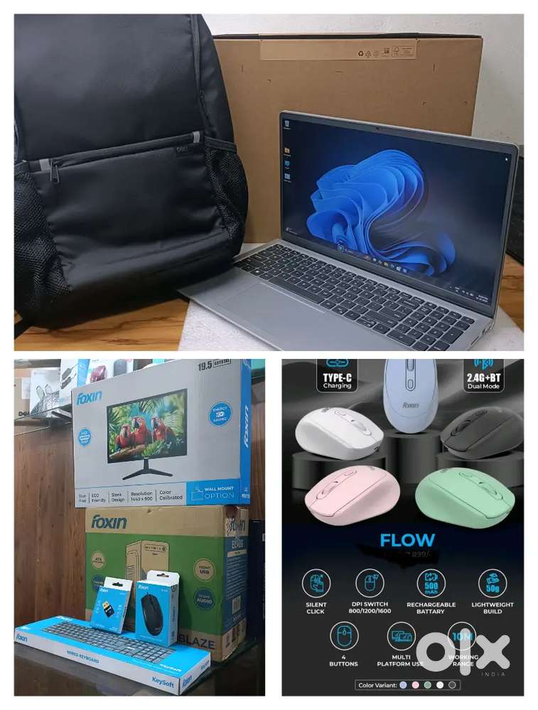 New keyboard and mouse Combo offer price 390/- 1 year warranty