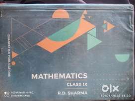 Rd Sharma class 9 2023 edition