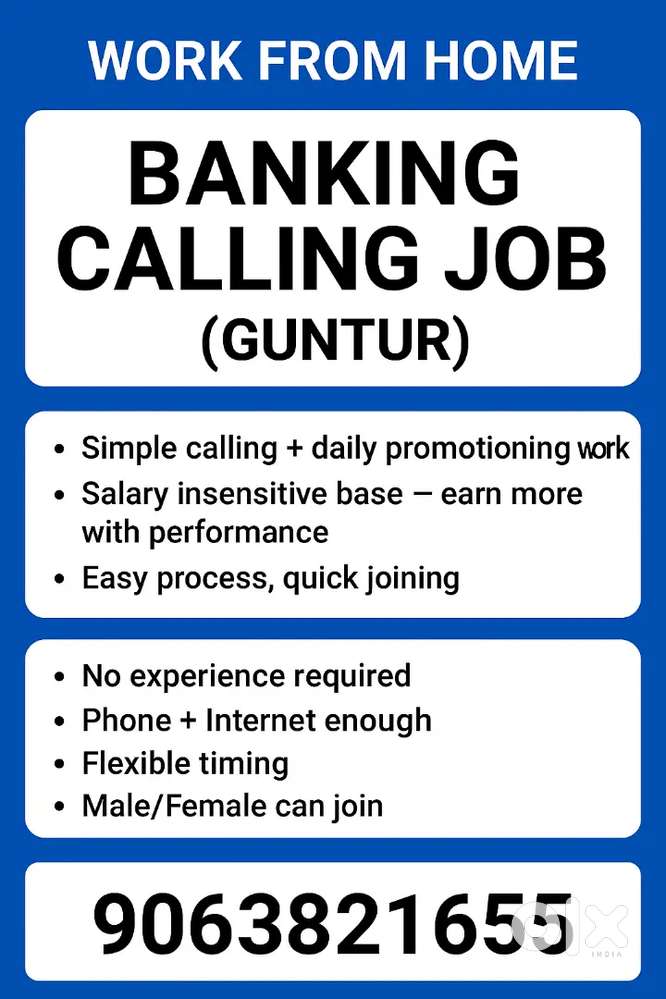 WORK FROM HOME BANKING PROSESS