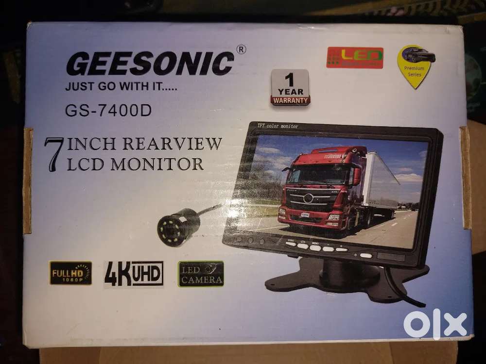 GEESONIC 7 INCH REARVIEW LED MONITOR WITH KIT