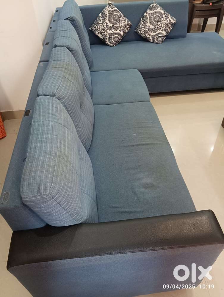 L shaped sofa