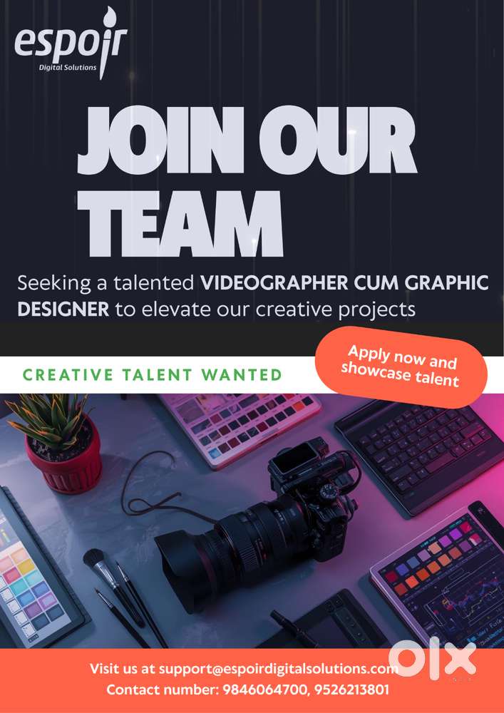 Videographer cum designer