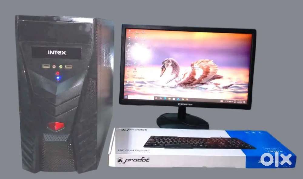 8 months Company warranty PC Desktop Computer with 19 inch monitor