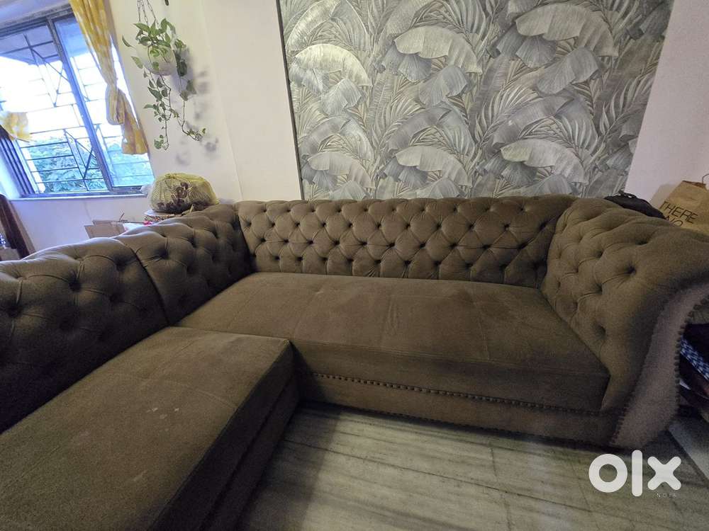 6 seater L shaped sofa