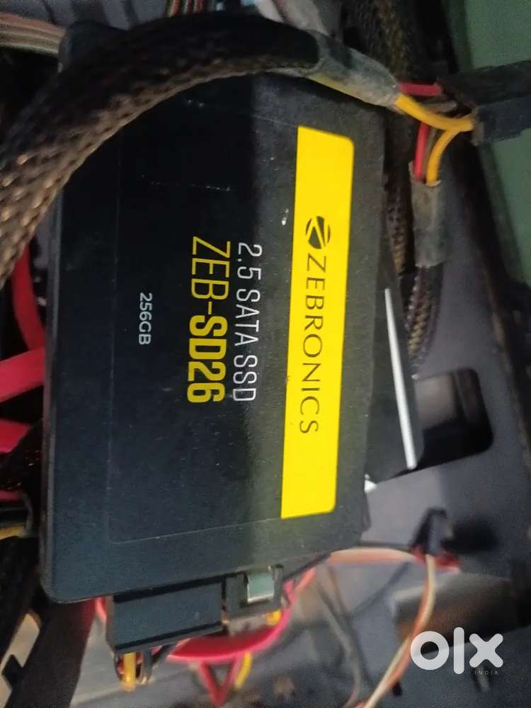 256gb SSD and Zebronics headphone