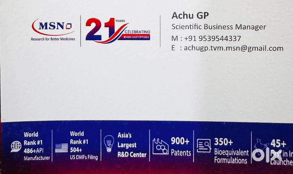 Medical Representative