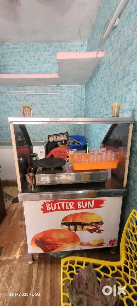 Stainless Steel Snack Cart