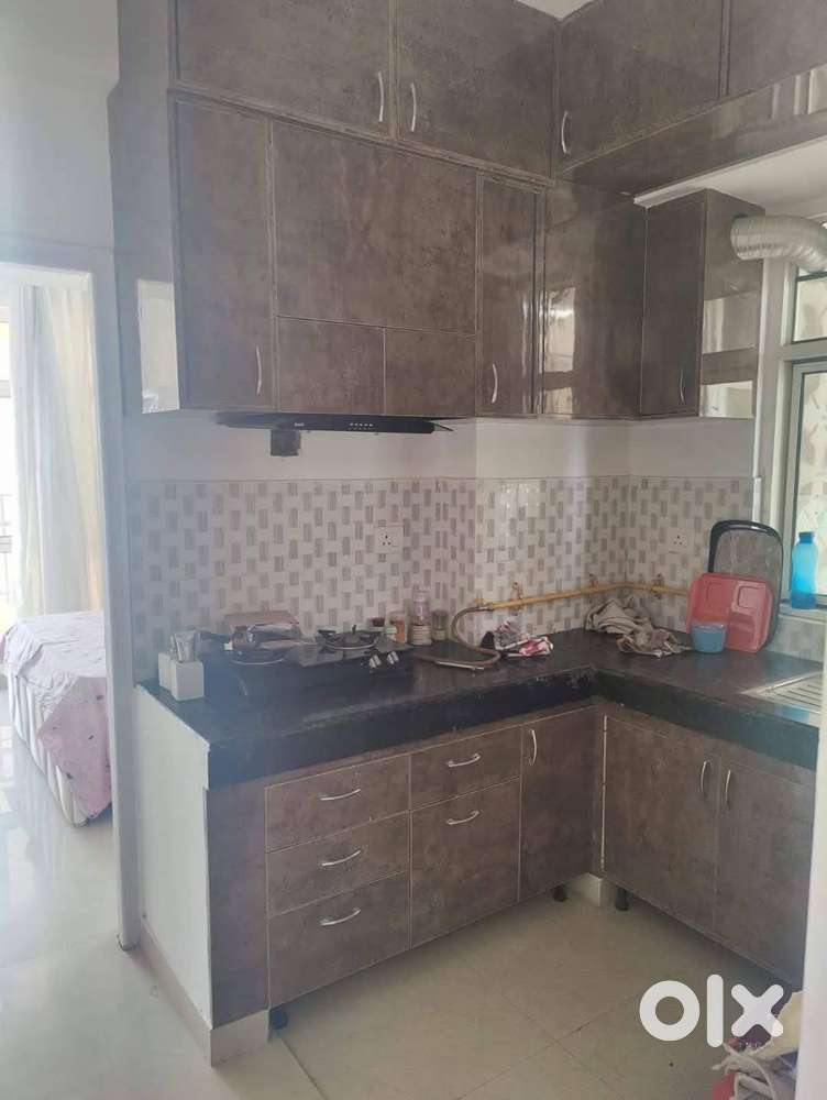 Supertech Eco Village 2 : 2 BHK Semi Furnished Flat For rent