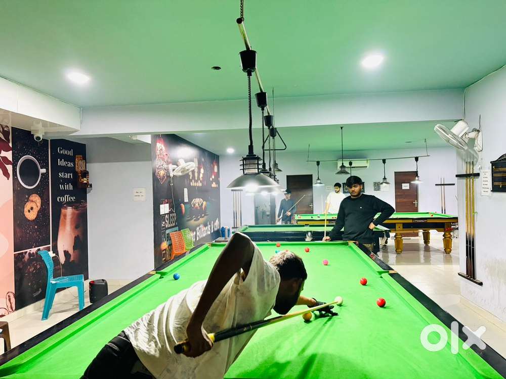Billiards snooker cafe for sale ( Jaipur billiards & cafe)