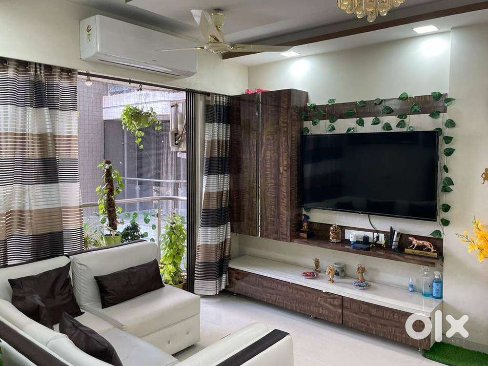 With parking semi furnished 2 BHK Flat For Sale