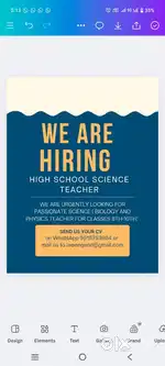 Wanted teachers