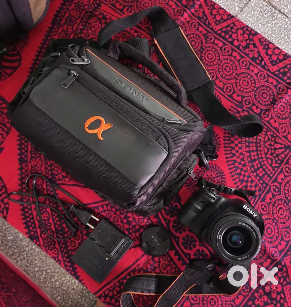 Sony Alpha 58 camera with kit lens