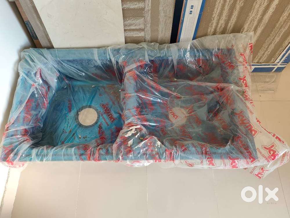 Brand new Double steel sink for kitchen
