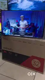 TCL tv led with 4K quality and magic remote
