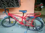 Steethawk kids bicycle in red color