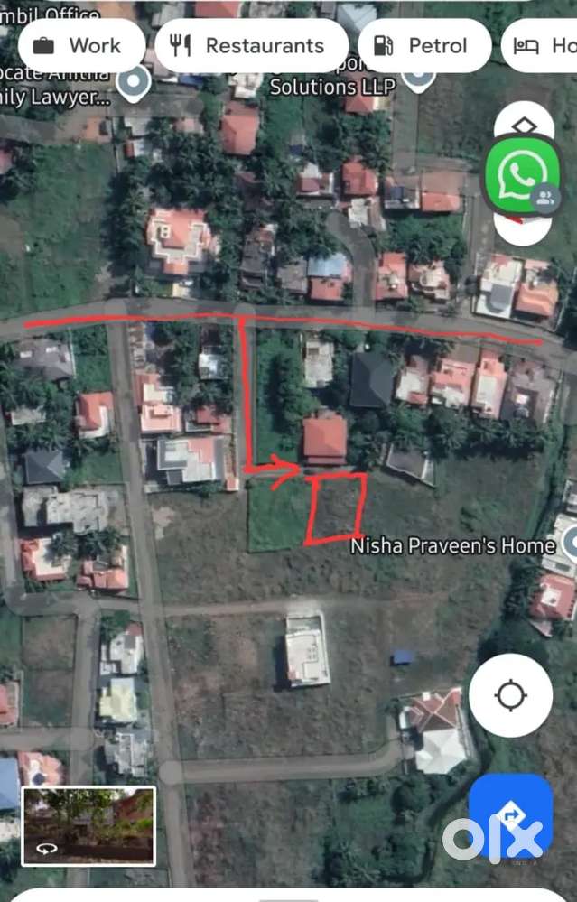 11 cent paramb land for sale near Medical collage