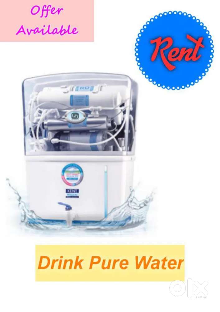 Water Purifier On Rent