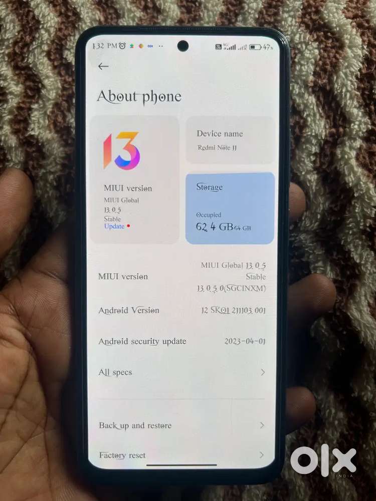 Redmi Note11 4/64