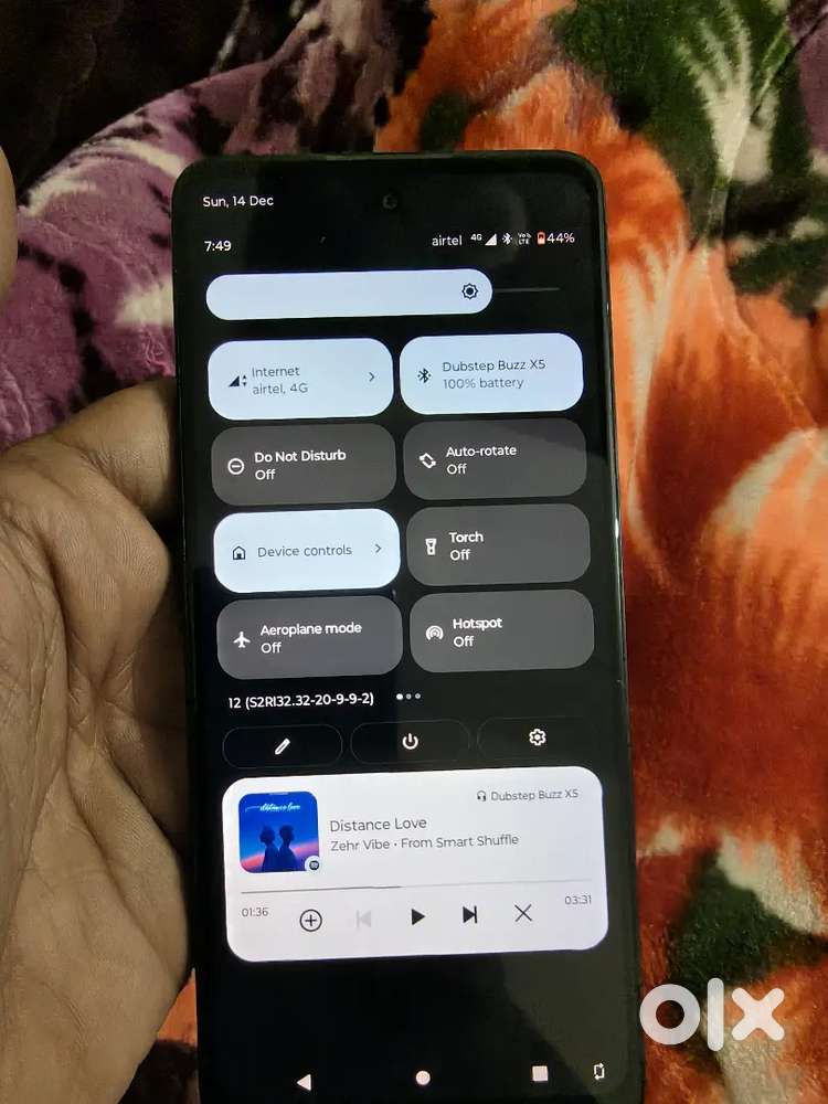 Moto G 60 Single Hand Used 4 G phone