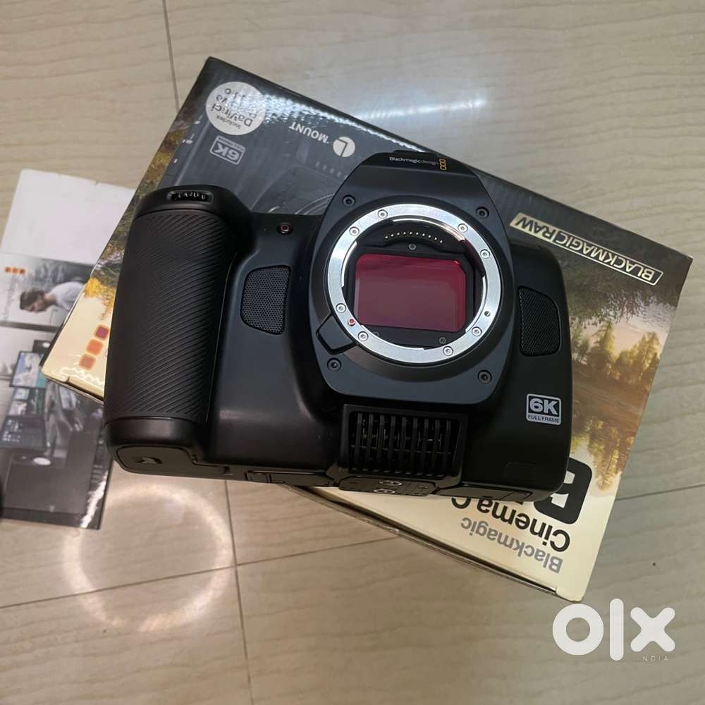 Blackmagic 6k Fullframe  cinema camera  just  Box opened(Brand new)