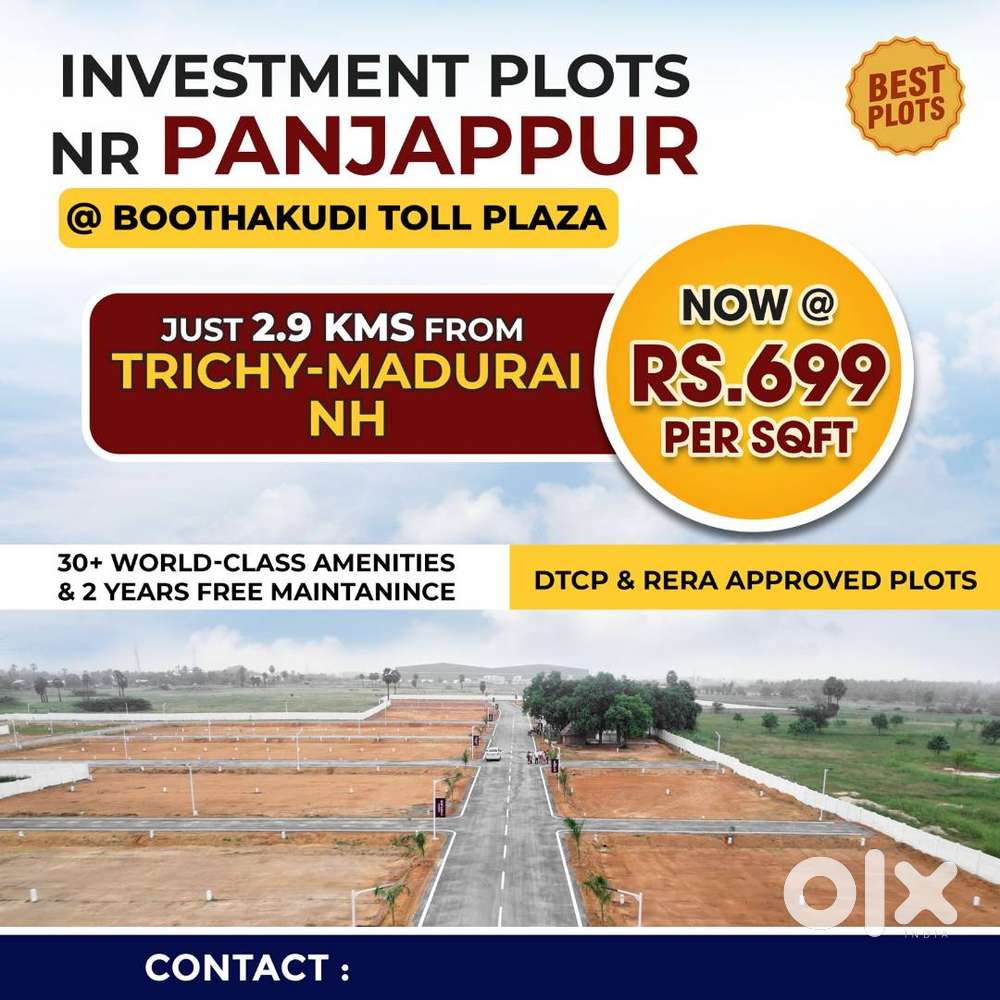 BEST INVESTMENT IN TRICHY