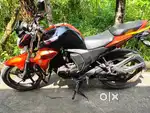 Front tyre 1yr back tyre 1.6 yr chain spoket 1yr